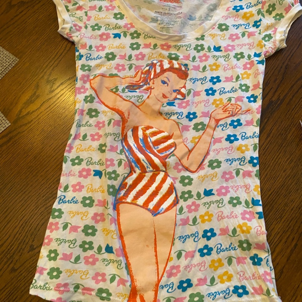 Barbie T shirt. Small women’s